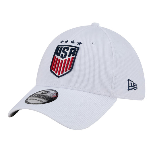 Adult New Era USWNT 39Thirty Active White Hat