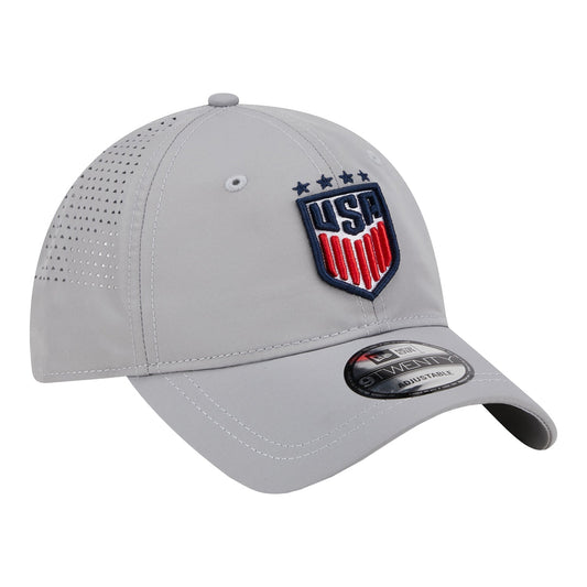 Adult New Era USWNT 9Twenty Active Grey Hat