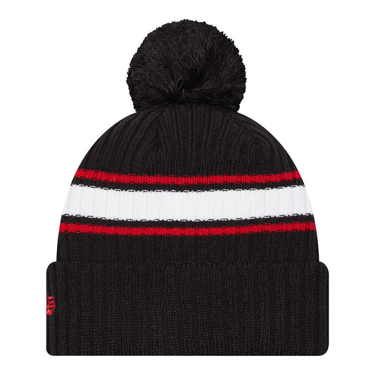 Adult New Era USMNT Fold Black Knit Hat