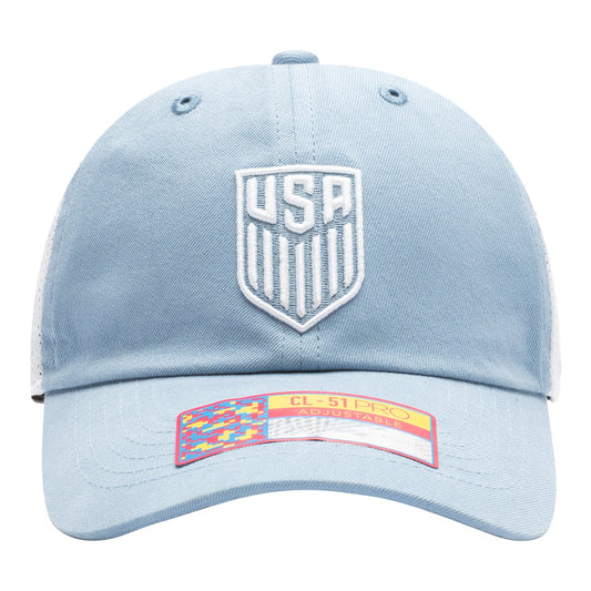 Adult Fan Ink USMNT Ace 2.0 Classic Blue Hat