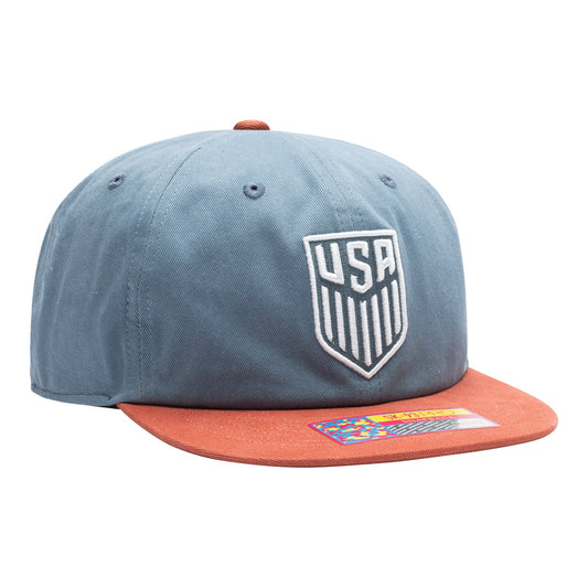 Adult Fan Ink USMNT Swingman Snapback Faded Hat