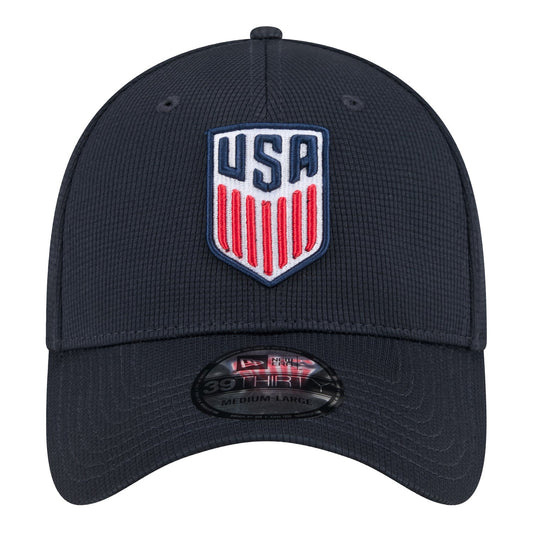 Adult New Era USMNT 39Thirty Active Navy Hat
