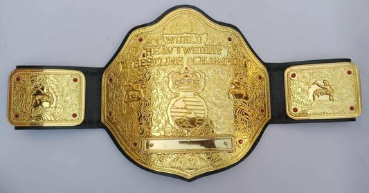 WCW BIG GOLD Zinc Championship Belt