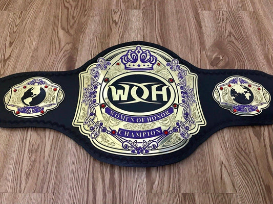 WOH WOMEN OF HONOR Brass Championship Belt
