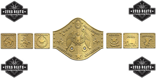 ZBCB-16 Custom Design Championship Belt