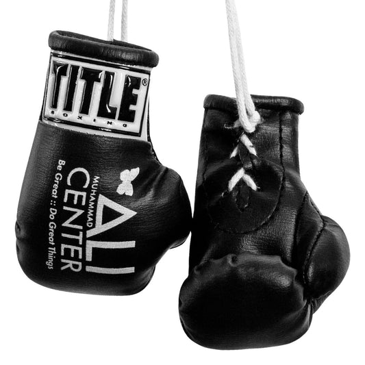 color:black::Ali Center Mini Boxing Gloves main view