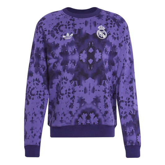 adidas 2024-25 Real Madrid Men's CNY Crewneck Sweatshirt (Front)