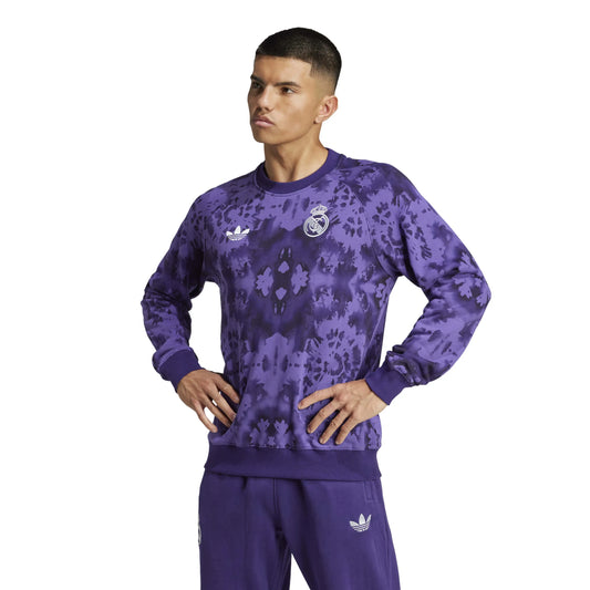adidas 2024/25 Real Madrid Men's CNY Crewneck Sweatshirt