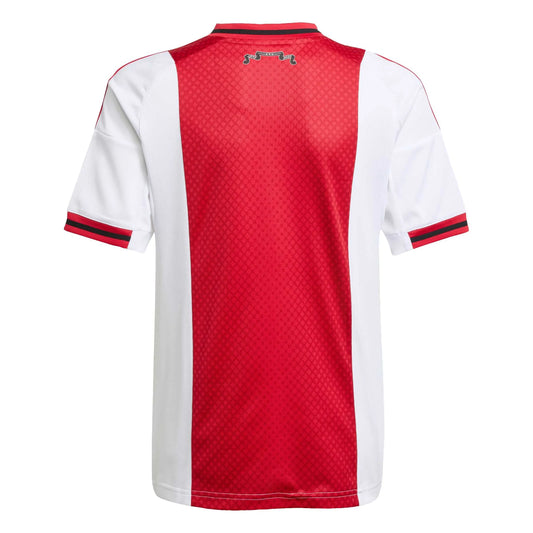 adidas 2025-26 Ajax Youth Stadium Home Soccer Jersey