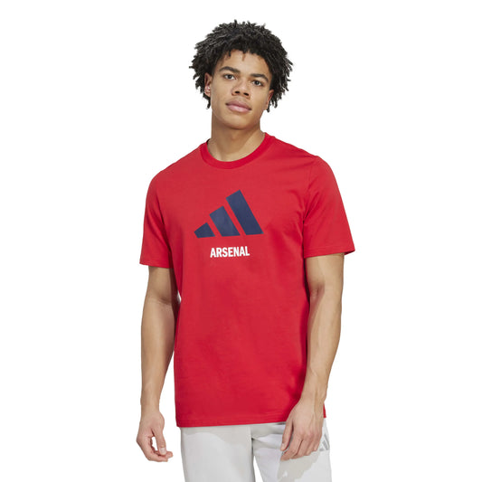 adidas 2025-26 Arsenal Men's Seasonal Graphic Tee