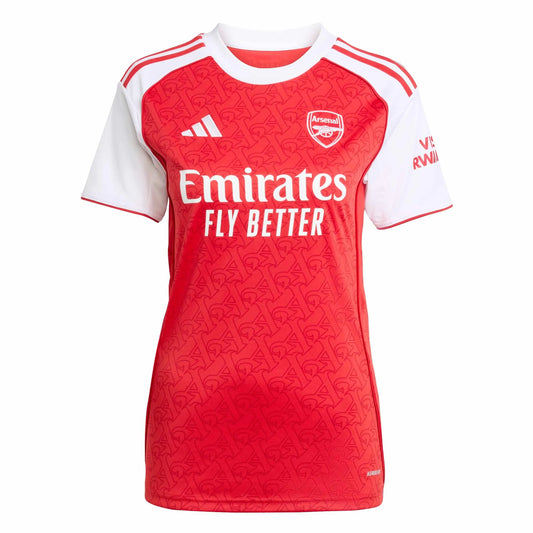 adidas 2025-26 Arsenal Women Stadium Home Soccer Jersey (Front)