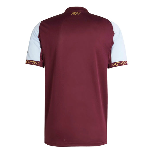 adidas 2025-26 Aston Villa Men's Stadium Home Soccer Jersey