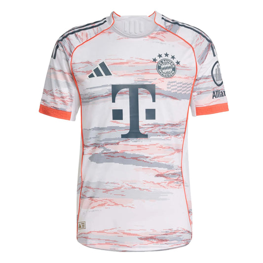 adidas 2025-26 Bayern Munich Men's Authentic Away Soccer Jersey (Front)