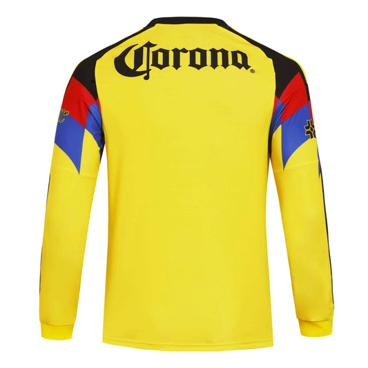 adidas 2025-26 Club America Men's Stadium Home Long-Sleeve Soccer Jersey