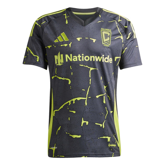 adidas 2025-26 Columbus Crew Men's Stadium Away Soccer Jersey (Front)