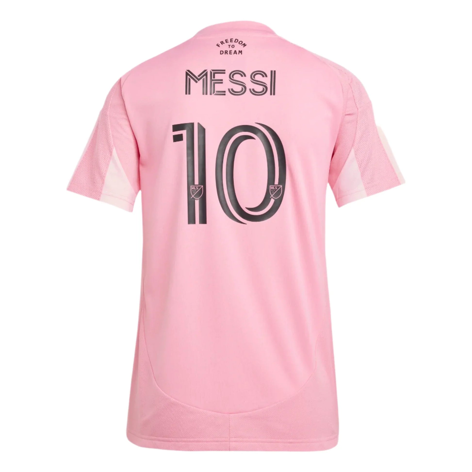 adidas 2025-26 Inter Miami Women's Messi #10 Stadium Home Jersey (Back)