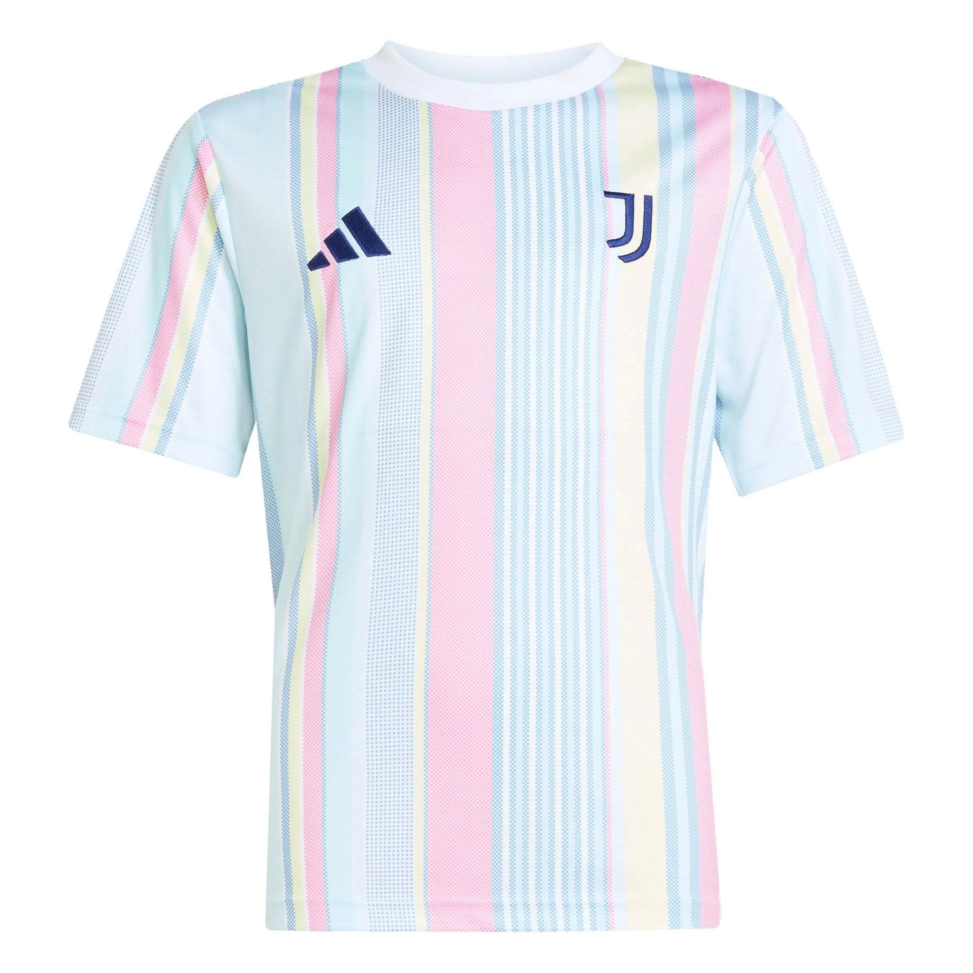 adidas 2025-26 Juventus Youth Pre-Match Soccer Jersey (Front)