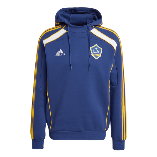 adidas 2025-26 LA Galaxy Men's Travel Hoodie (Front)