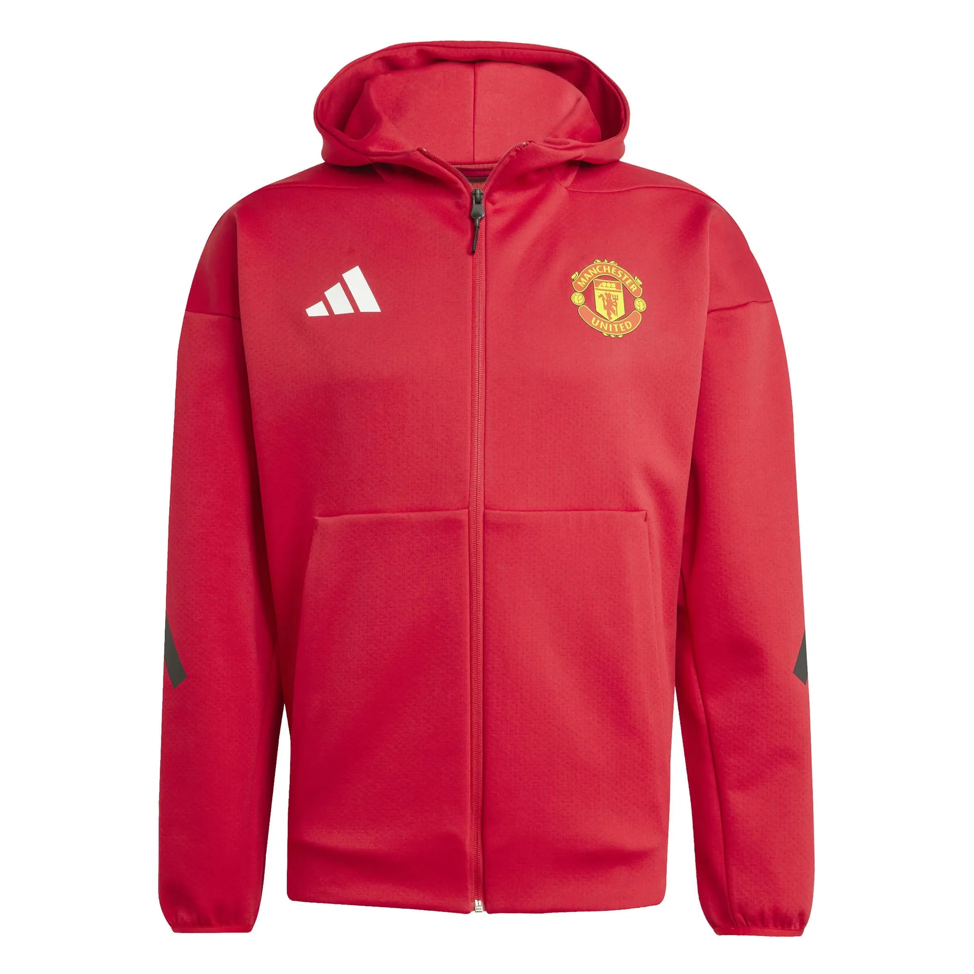 adidas 2025-26 Manchester United Men's Anthem Jacket (Front)