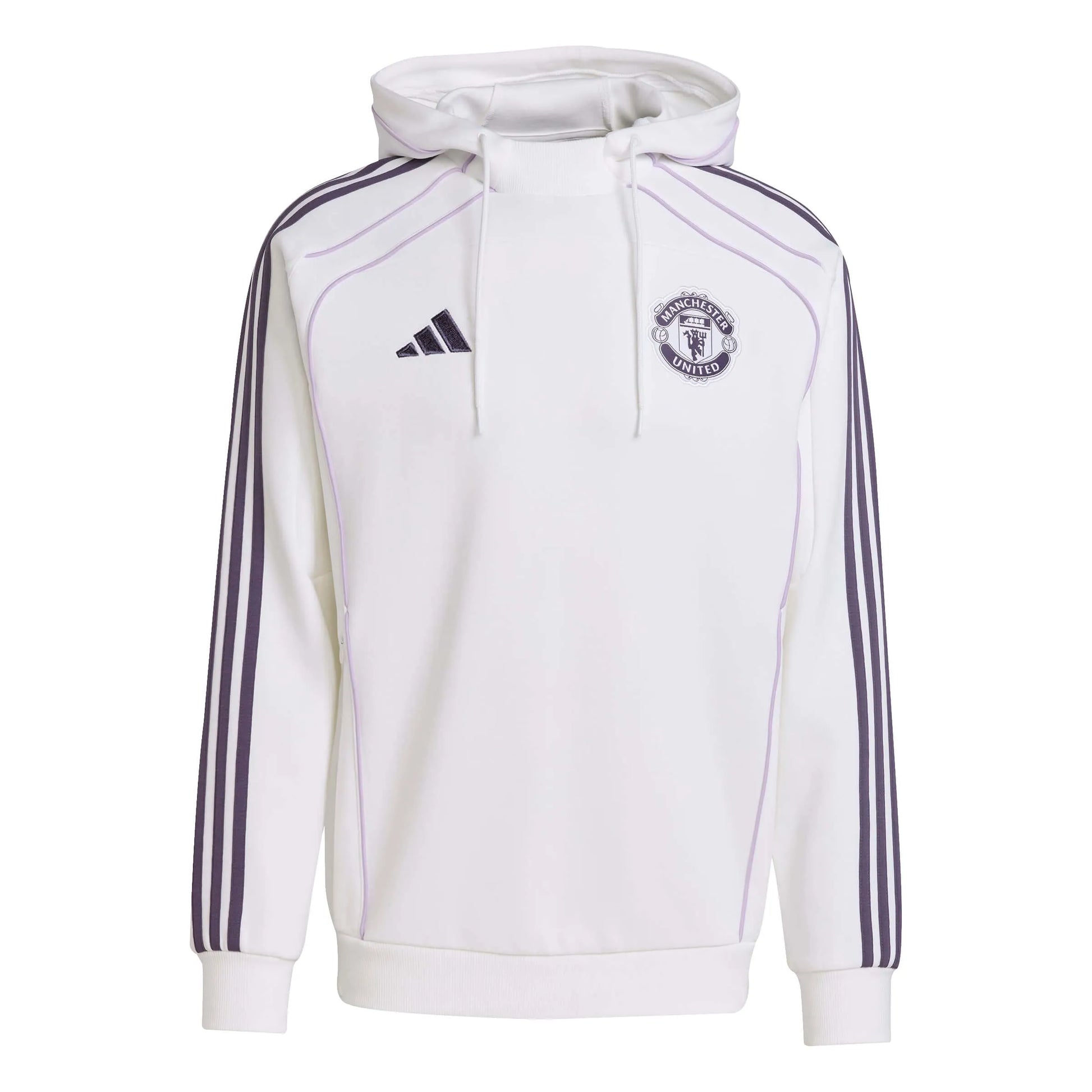 adidas 2025-26 Manchester United Men's UBP Double Knitted Hoodie (Front)
