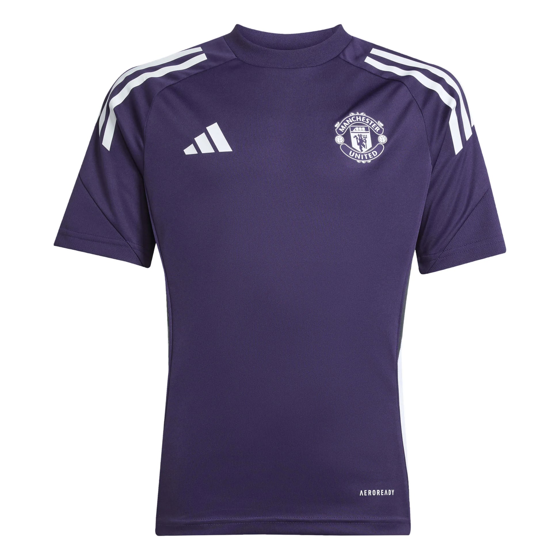 adidas 2025-26 Manchester United Youth Training Soccer Jersey (Front)