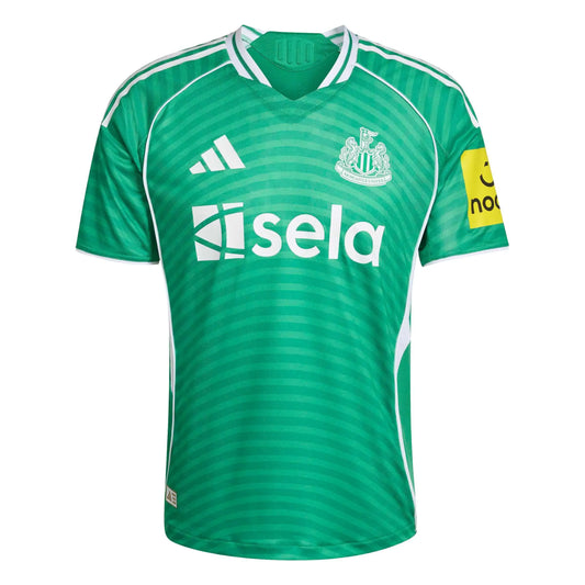 adidas 2025-26 Newcastle Men's Authentic Away Soccer Jersey (Front)
