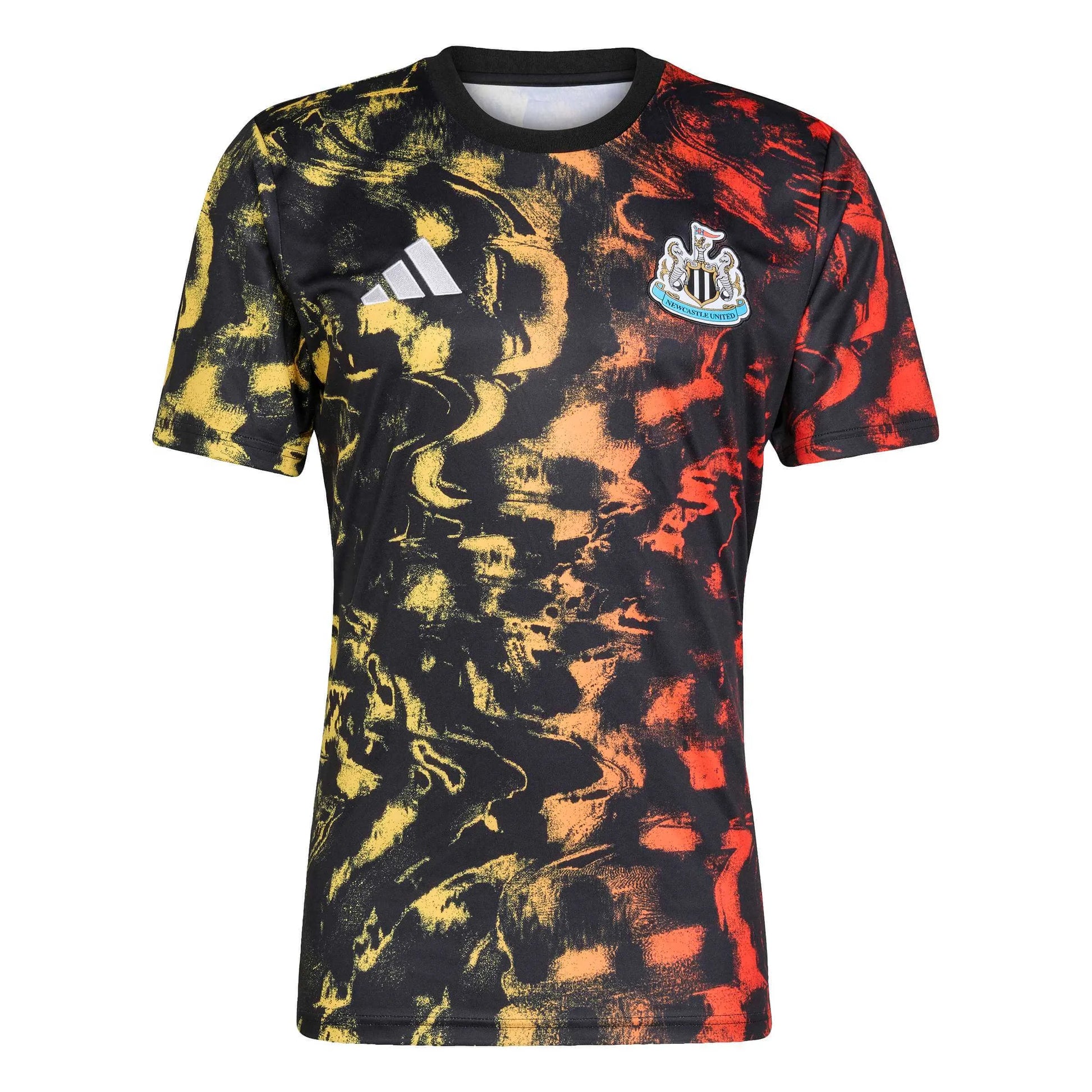 adidas 2025-26 Newcastle Men's Pre-Match Soccer Jersey (Front)