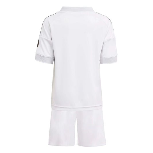 adidas 2025-26 Real Madrid Kid's Home Mini Kit