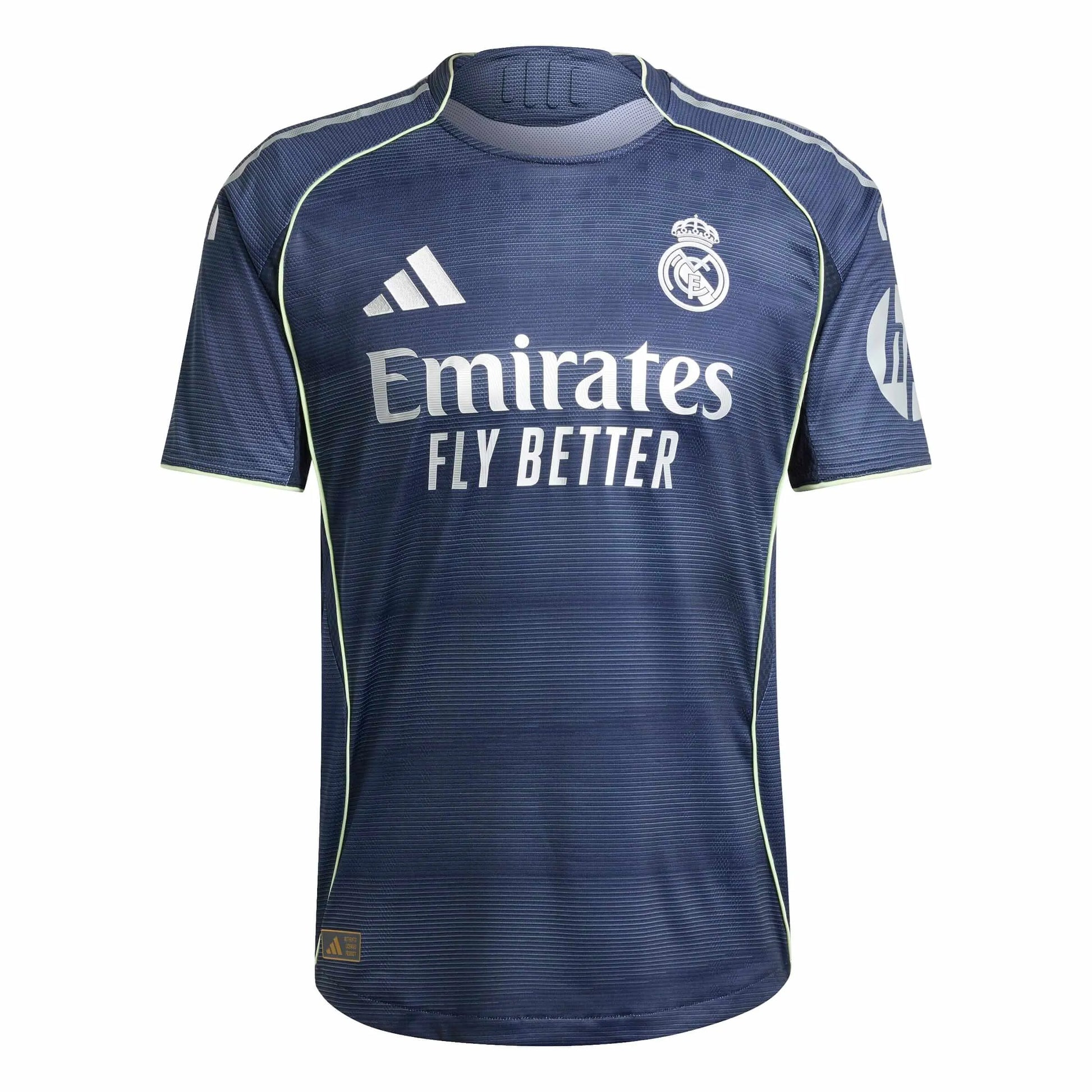 adidas 2025-26 Real Madrid Men's Authentic Away Soccer Jersey (Front)