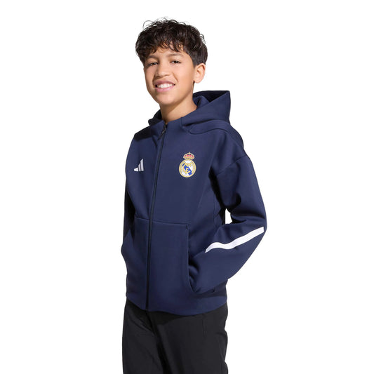 adidas 2025-26 Real Madrid Youth Anthem Jacket