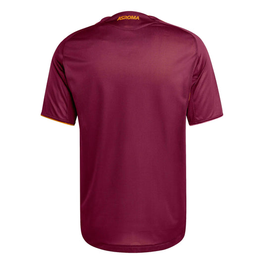 adidas 2025-26 Roma Men's Authentic Home Soccer Jersey