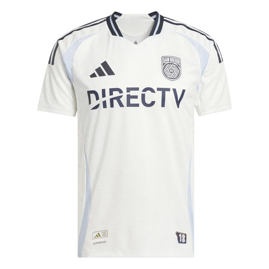 adidas 2025-26 San Diego Men's Authentic Away Soccer Jersey (Front)