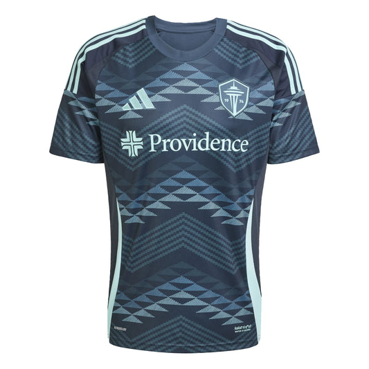 adidas 2025-26 Seattle Sounders Men's Stadium Away Soccer Jersey (Front)