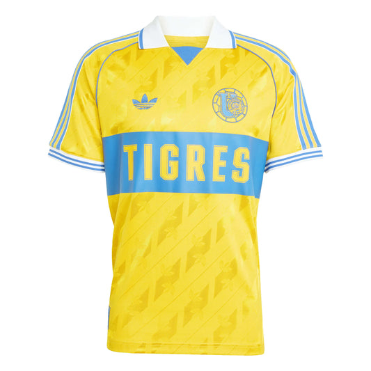 adidas 2025-26 Tigres Men's Stadium Anniversary Soccer Jersey (Front)