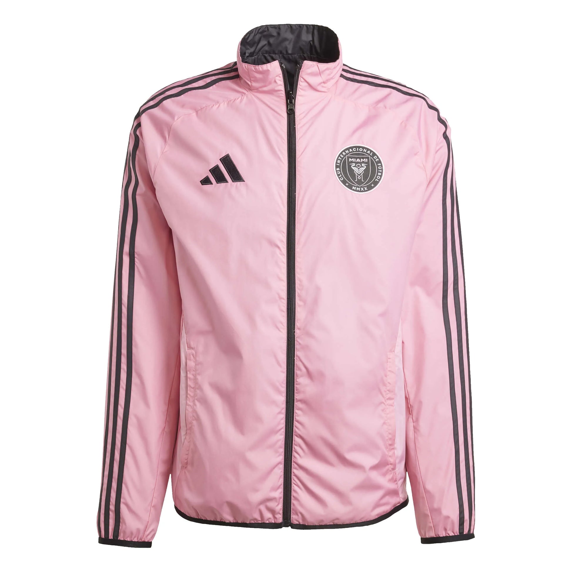 adidas 2025 Inter Miami Men's Anthem Jacket (Front)