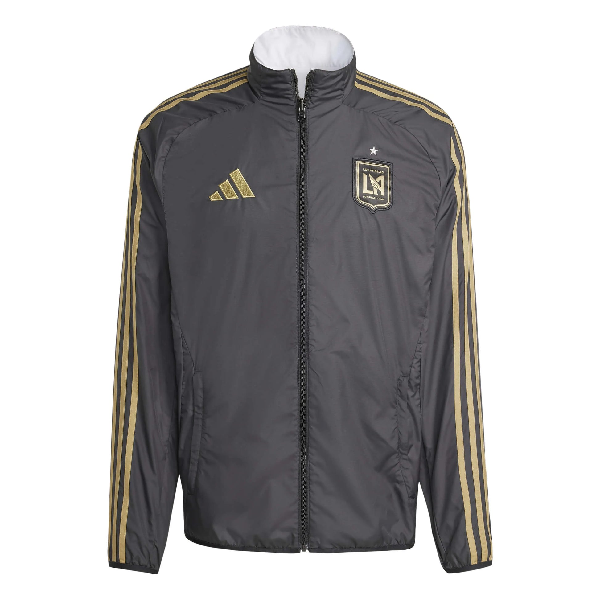 adidas 2025 LAFC Men's Anthem Jacket (Front)