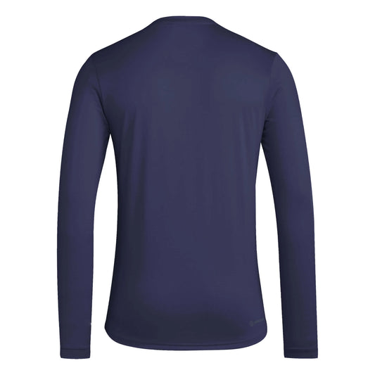 adidas 2025 LA Galaxy Men's Long-Sleeve Pre-Game Tee