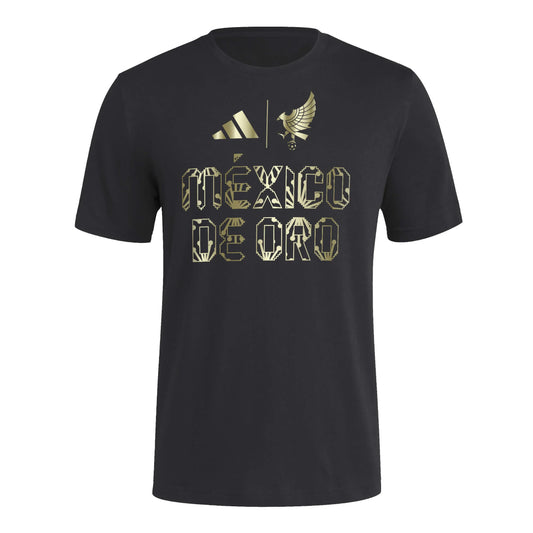 adidas 2025 Mexico Men's De Oro HOB Tee (Front)