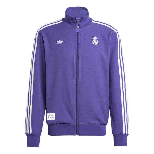 adidas 2025 Real Madrid Men's Icon Track Top (Front)