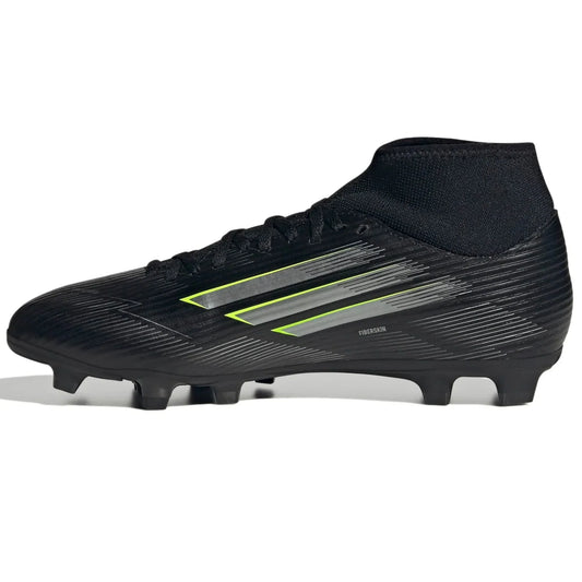 adidas F50 Club Mid Firm/Multi Ground Soccer Cleats - Electric Stealth Pack (FA25)