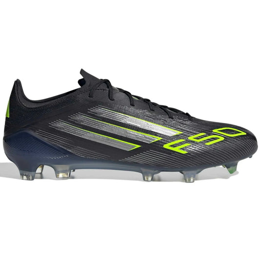 adidas F50 Elite Firm Ground Soccer Cleats - Electric Stealth Pack (FA25) (Side 1)