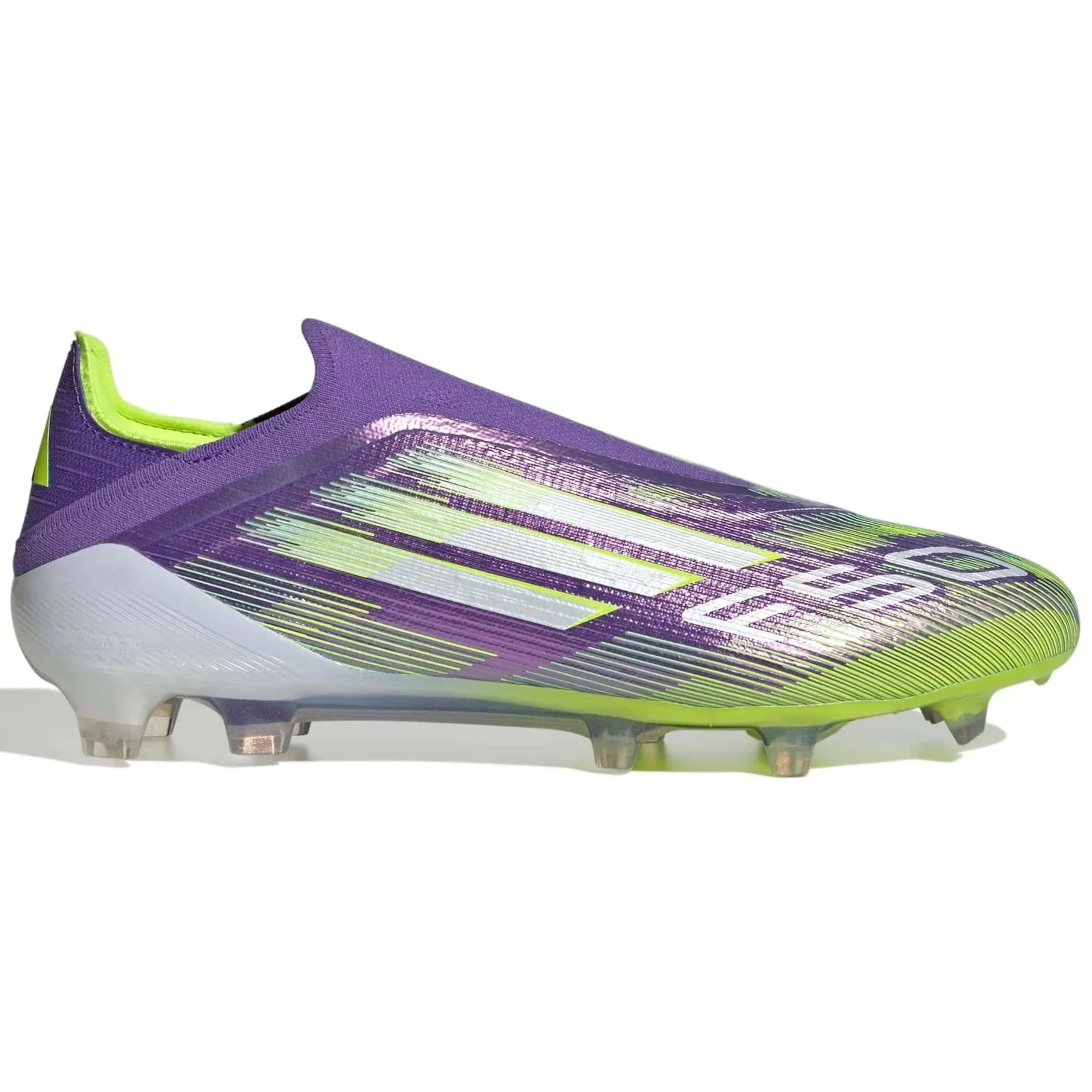adidas F50 Elite Laceless Firm Ground Soccer Cleats - Radiant Blaze Pack (FA25) (Side 1)