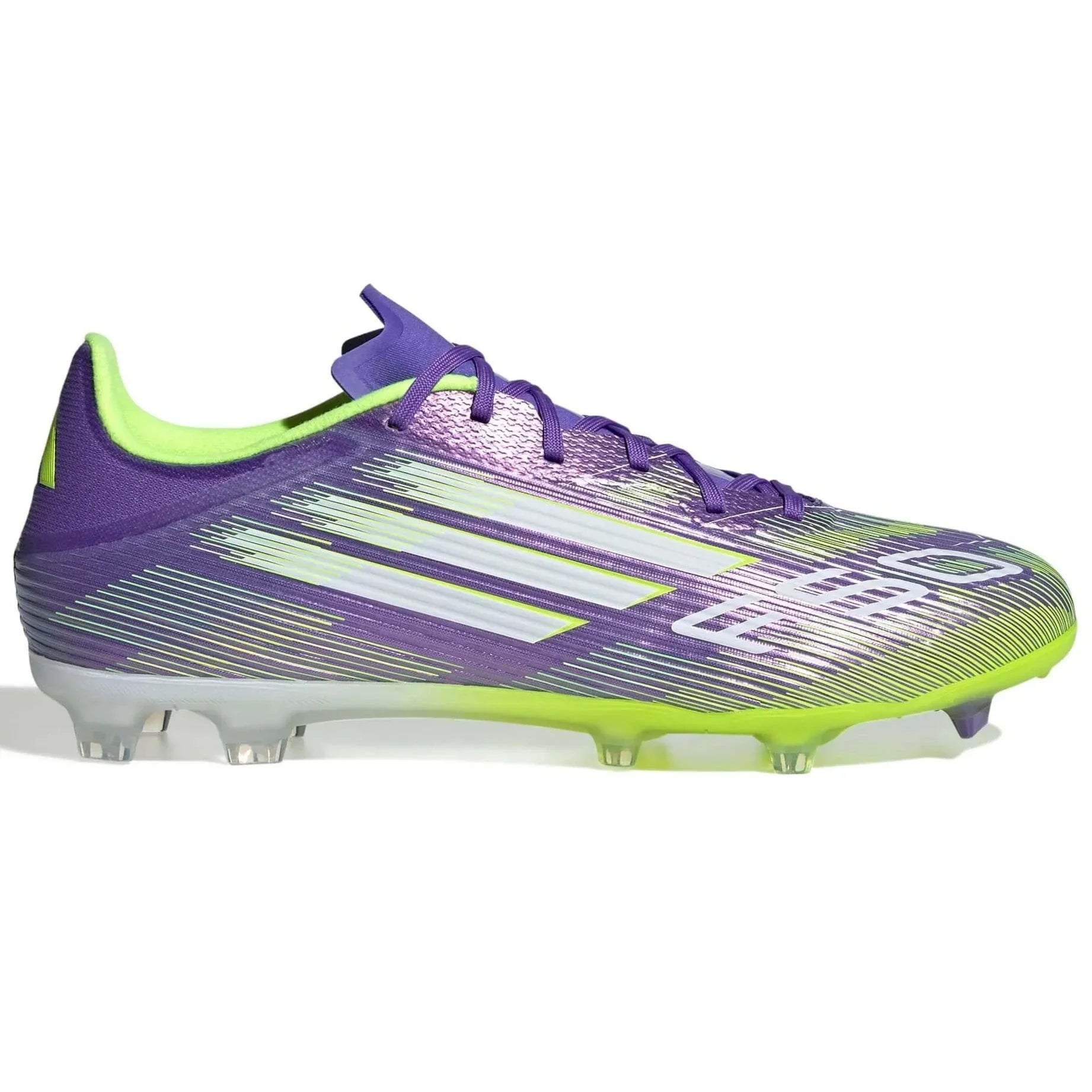 adidas F50 League Firm-Multi Ground Soccer Cleats - Radiant Blaze Pack (FA25) (Side 1)