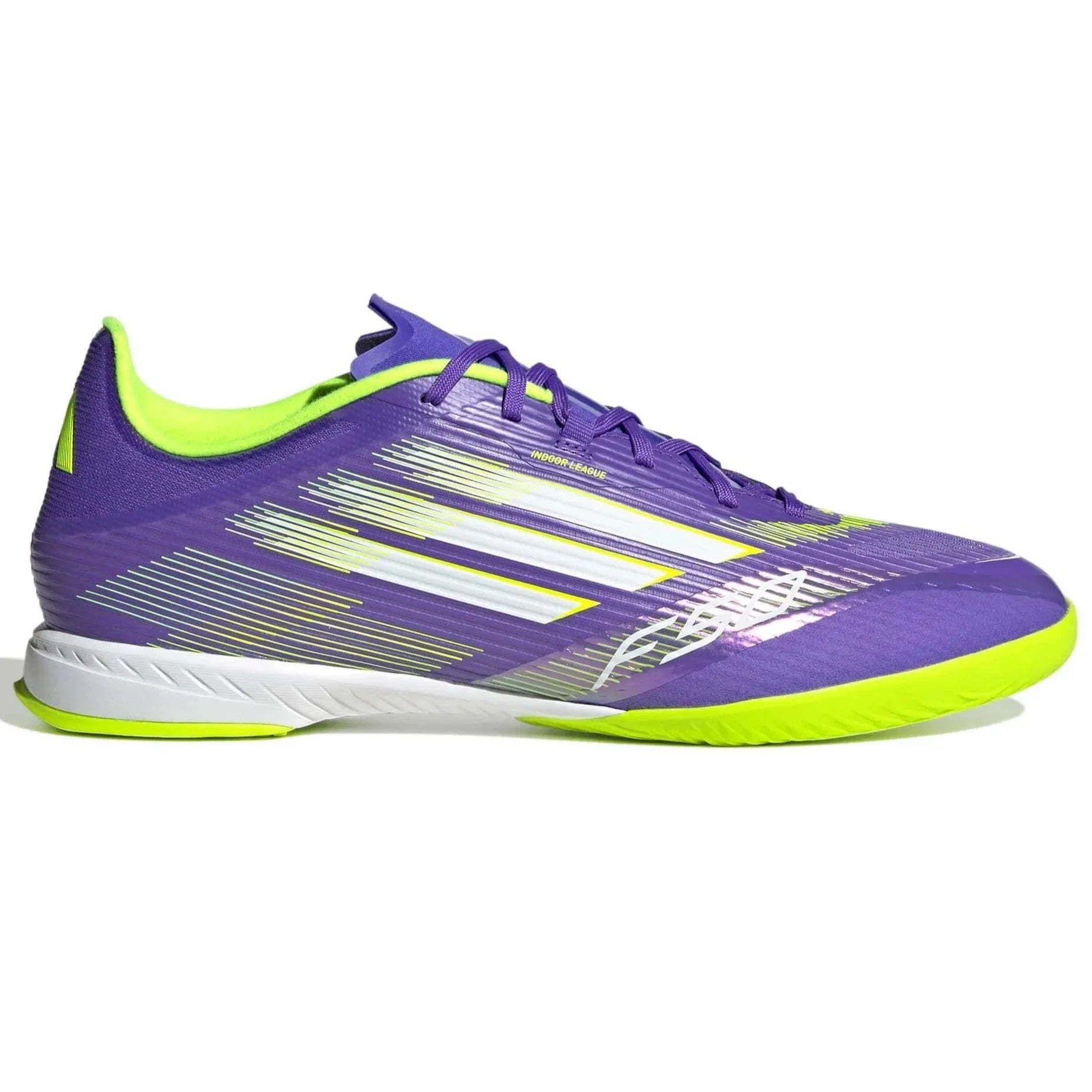 adidas F50 League Indoor Soccer Shoes - Radiant Blaze Pack (FA25) (Side 1)