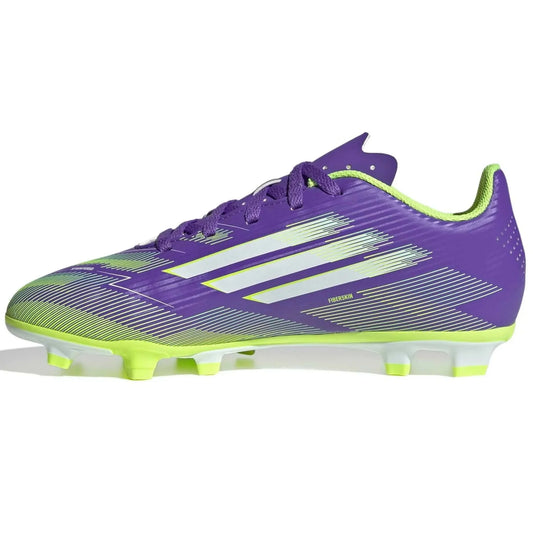 adidas JR F50 Club Firm/Multi Ground Soccer Cleats - Radiant Blaze Pack (FA25)