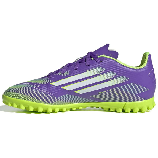 adidas JR F50 Club Turf Soccer Shoes - Radiant Blaze Pack (FA25)