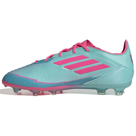 adidas JR F50 Elite Messi Firm Ground Soccer Cleats - MP2 Pack (SP25)
