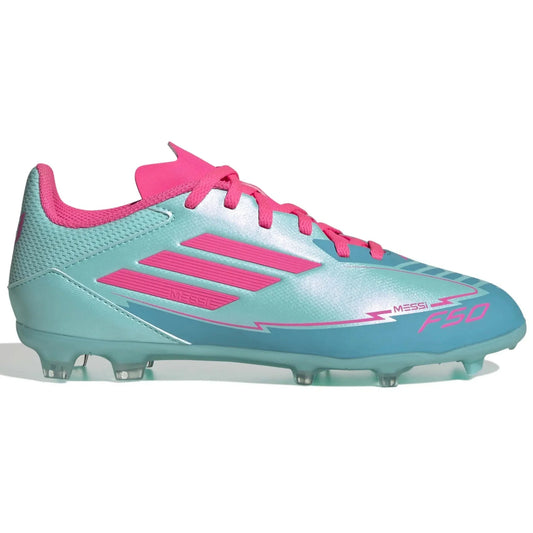 adidas JR F50 League Firm-Multi Ground Messi - MP2 Pack (SU25) (Side 1)