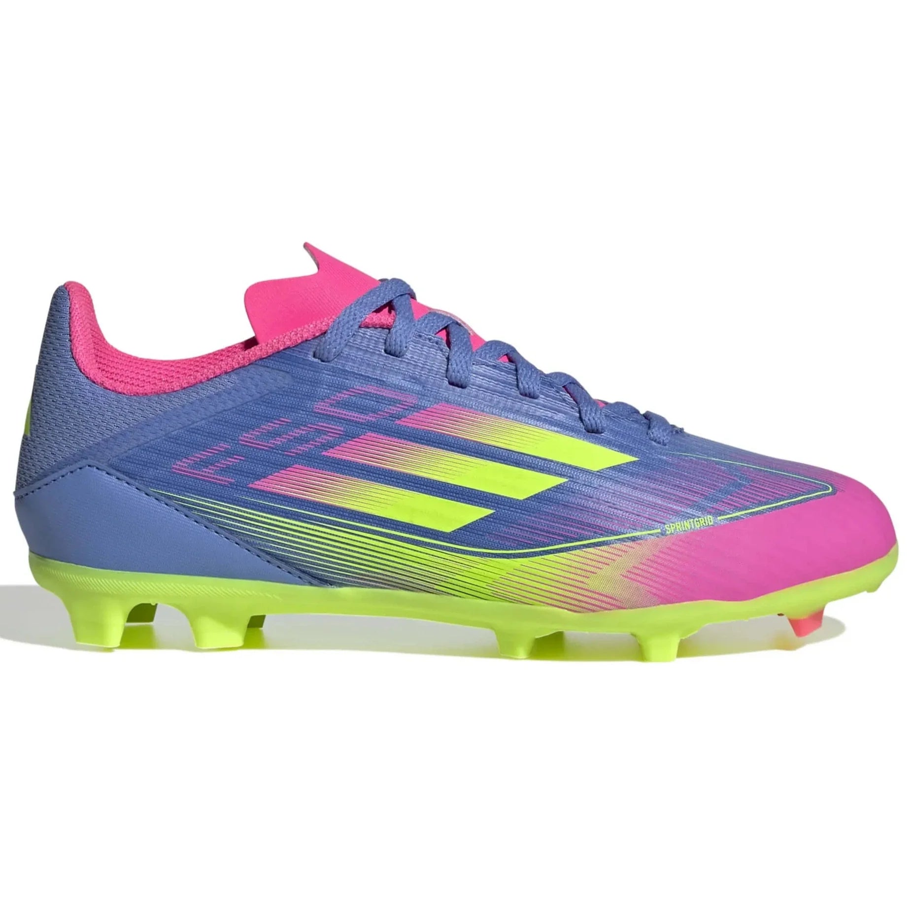 adidas JR F50 League Firm-Multi Ground Soccer Cleats - Celestial Victory Pack (SP25) (Side 1)