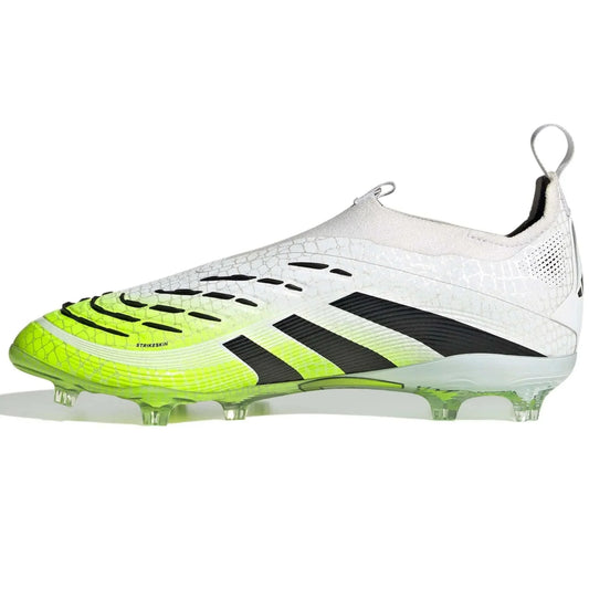 adidas JR Predator Elite Laceless Firm Ground Soccer Cleats - Radiant Blaze Pack (FA25)